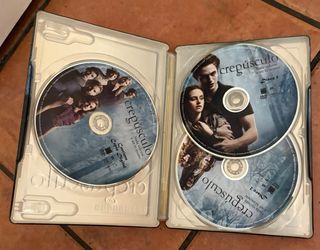 Crepúsculo DVD-3Discos edicion especial,fotos y li