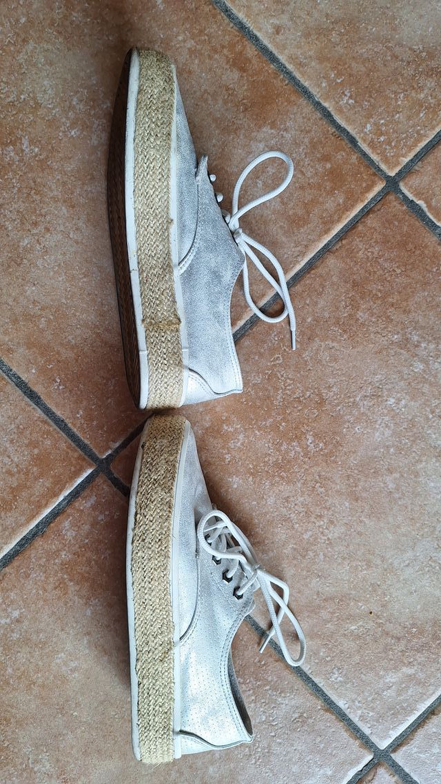 Scarpe Italian Army argento