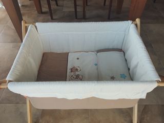 Minicuna moisés plegable bebé