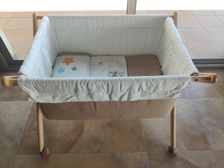 Minicuna moisés plegable bebé