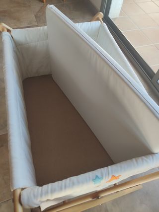 Minicuna moisés plegable bebé