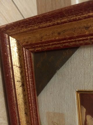 Dipinto fiori foglia oro