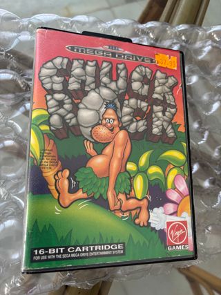 Chuck Rock Sega Genesis NTSC USA Completo