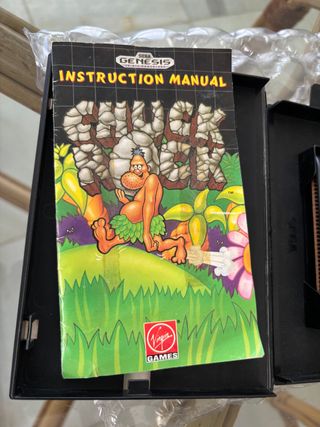 Chuck Rock Sega Genesis NTSC USA Completo
