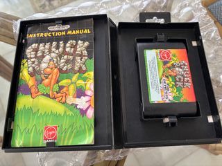 Chuck Rock Sega Genesis NTSC USA Completo