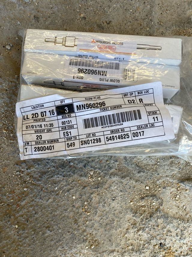 calentadores mitsubitshi colt