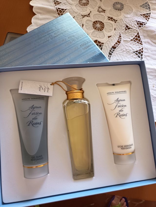 Set Adolfo Domínguez Agua Fresca Rosas