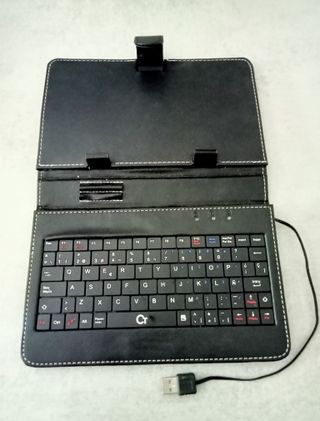  teclado USB tablet con funda