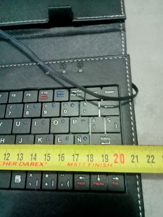  teclado USB tablet con funda
