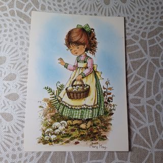10 Postales Mary May, Ilustraciones Infantiles