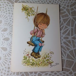 10 Postales Mary May, Ilustraciones Infantiles