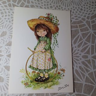 10 Postales Mary May, Ilustraciones Infantiles