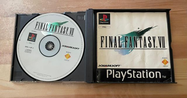 Final Fantasy VII PS1 PAL ES