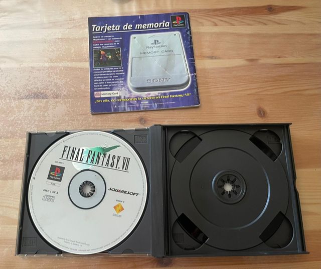 Final Fantasy VII PS1 PAL ES