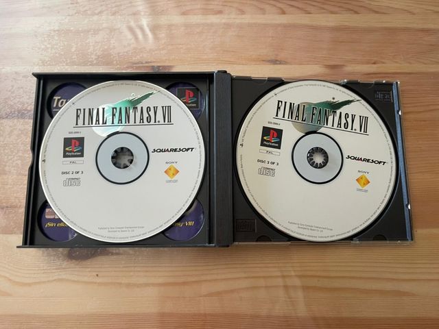 Final Fantasy VII PS1 PAL ES