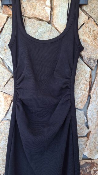 Vestito Zara nero midi tg S