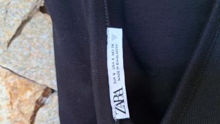 Vestito Zara nero midi tg S
