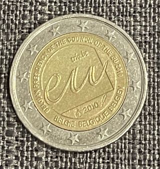Moneda 2€ Bélgica 2010