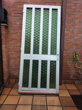 Puerta aluminio segunda mano 