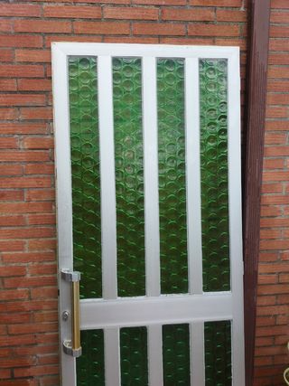 Puerta aluminio segunda mano 
