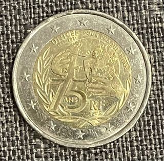 Moneda 2€ Francia 2022 UNICEF
