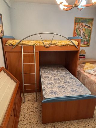 Cama nido infantil con colchones