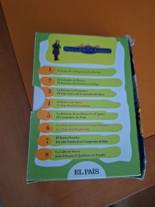 8 DVD Cuentos Infantiles. Andersen