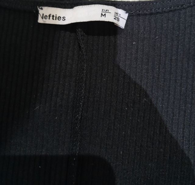 Vestido Lefties negro - Talla M