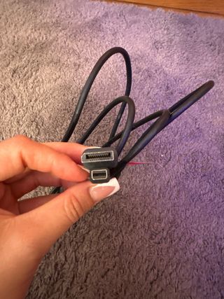 Cable Mini DisplayPort - DisplayPort macho/macho