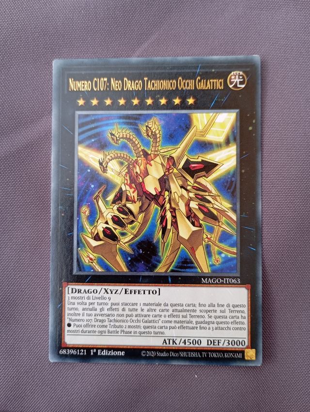 Numero C107: Neo Drago Tachionico Occhi Galattici
