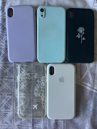 Fundas iPhone XR (x5)