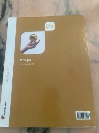 libro griego bachillerato santillana