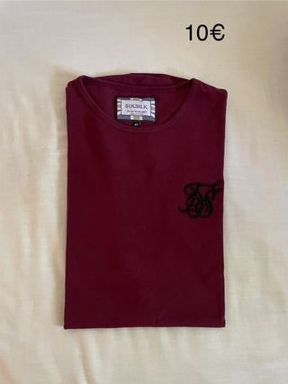Siksilk - Camiseta roja talla XS