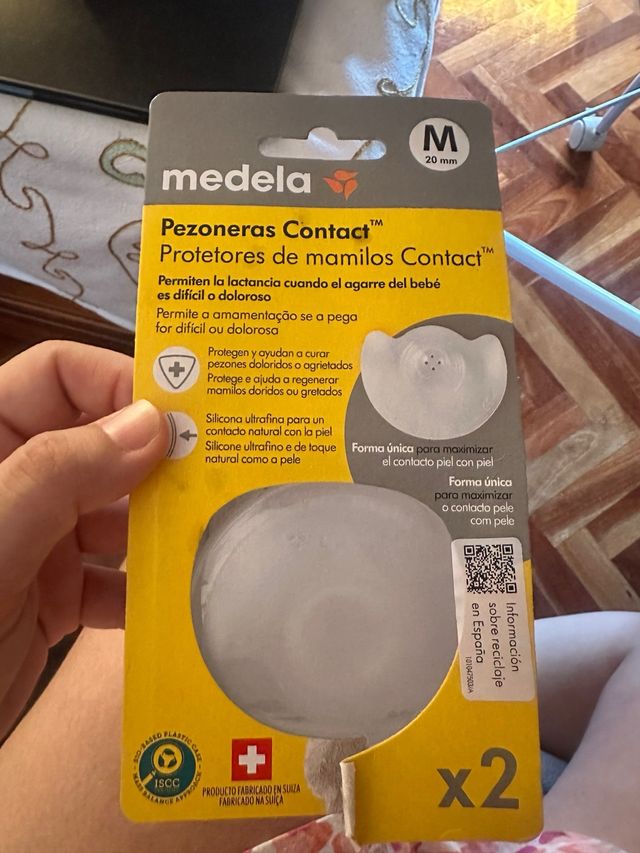 Pezoneras Medela Contact 20mm x2
