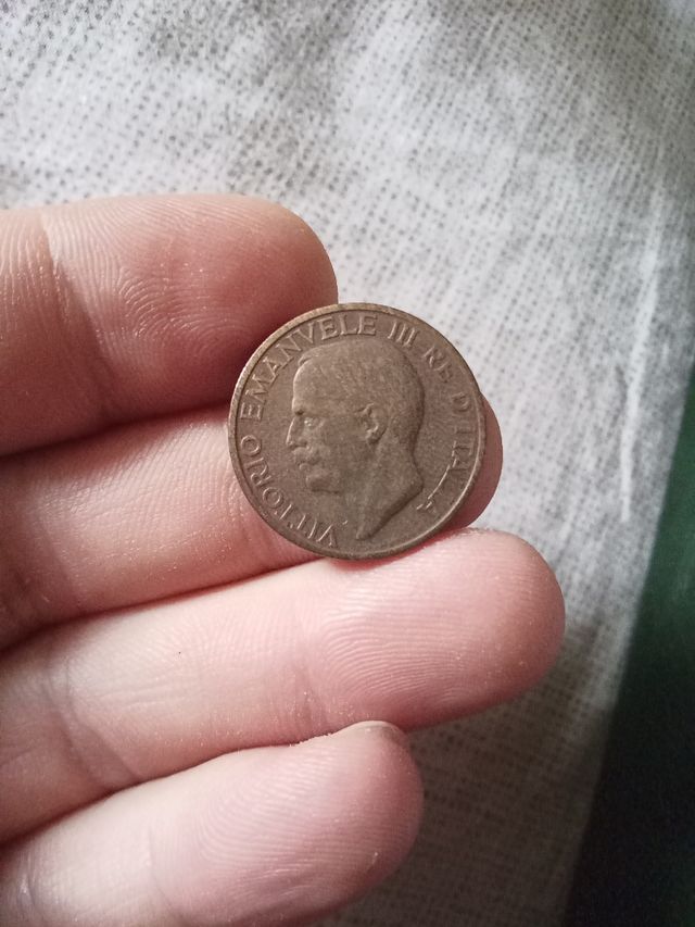 10 Centesimi Italia 1932 rara Regno d'Italia