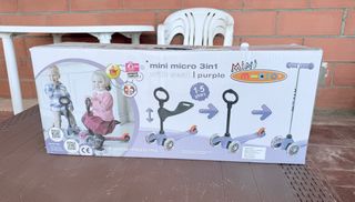 Patinete Mini Micro 3 en 1