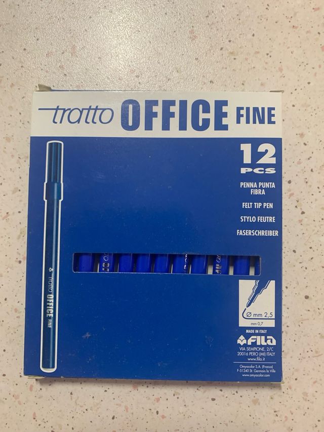 Tratto Office Fine - Pennarelli 12pz
