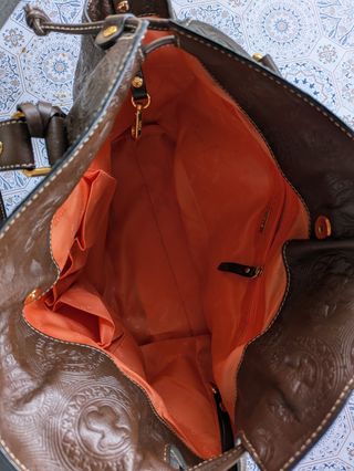 Bolso Tous marrón-naranja