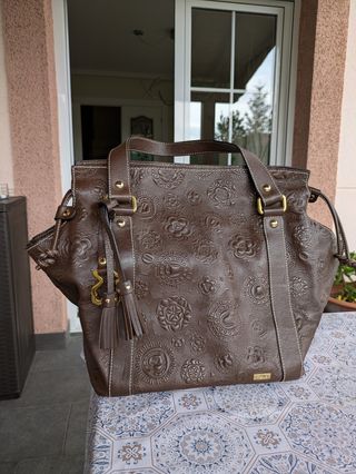 Bolso Tous marrón-naranja
