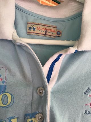 Polos marca La Martina tallas S L XL