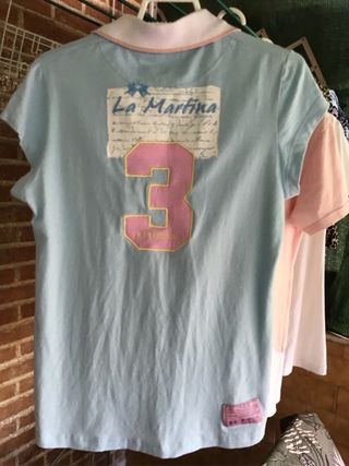 Polos marca La Martina tallas S L XL