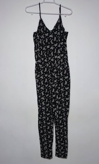 Mono negro floral