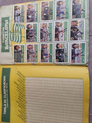 Colección Cromos Liga 84/85