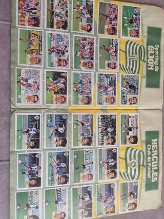 Colección Cromos Liga 84/85