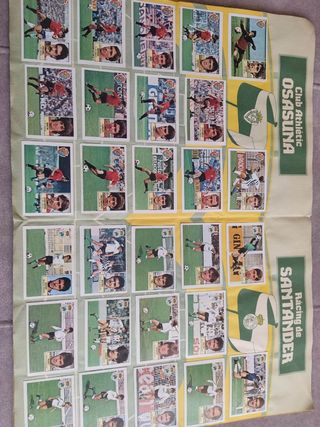 Colección Cromos Liga 84/85