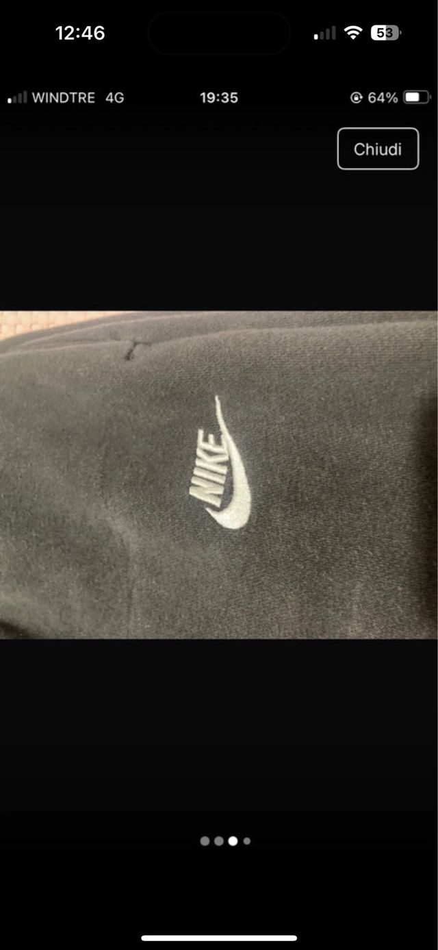 Tuta Nike vintage nera