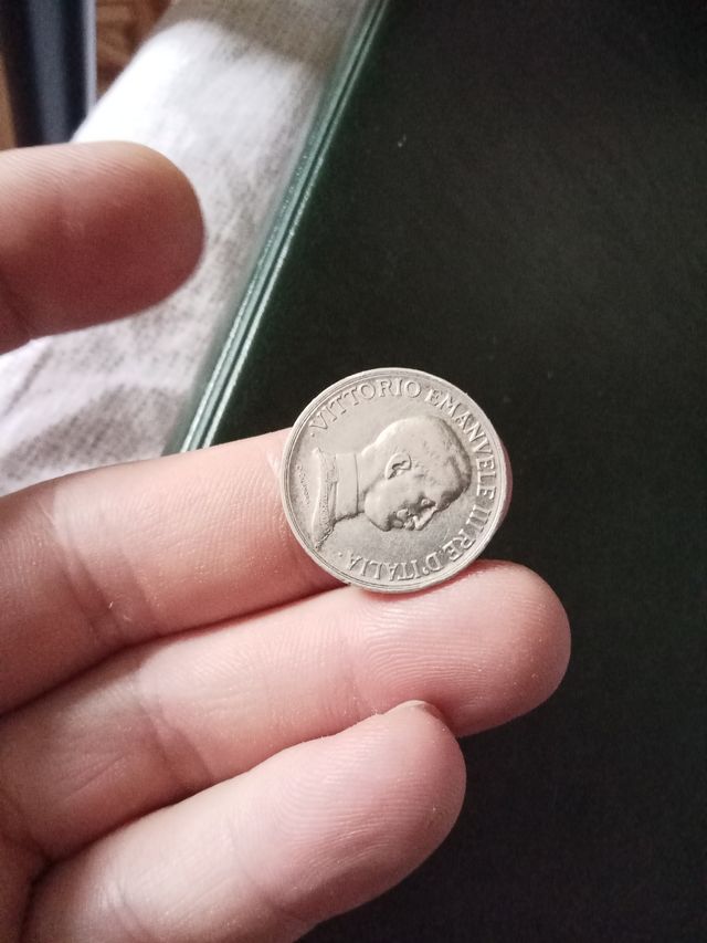 1 Lira 1917 Argento Italia regno ve3