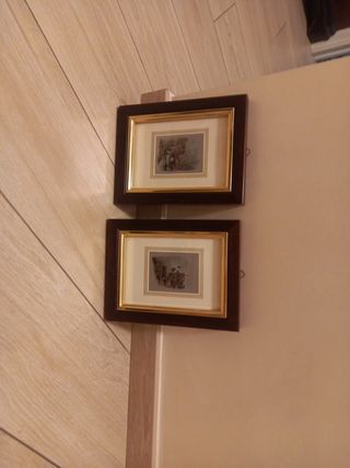 Quadretti vintage - Litografia metallo