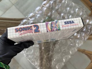 Sonic 2 Sega Master System PAL Completo Clasico