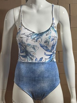 Bañador Muii Swim - Azul y blanco
